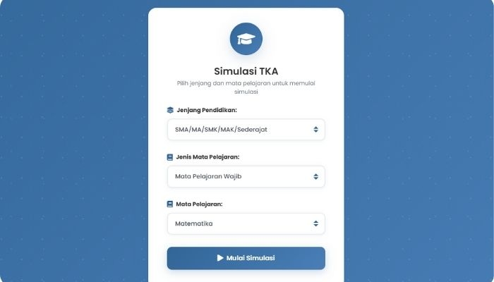 Materi TKA SMA 2025 Terbaru: Lengkap dengan Soal Latihan dan Link Simulasi