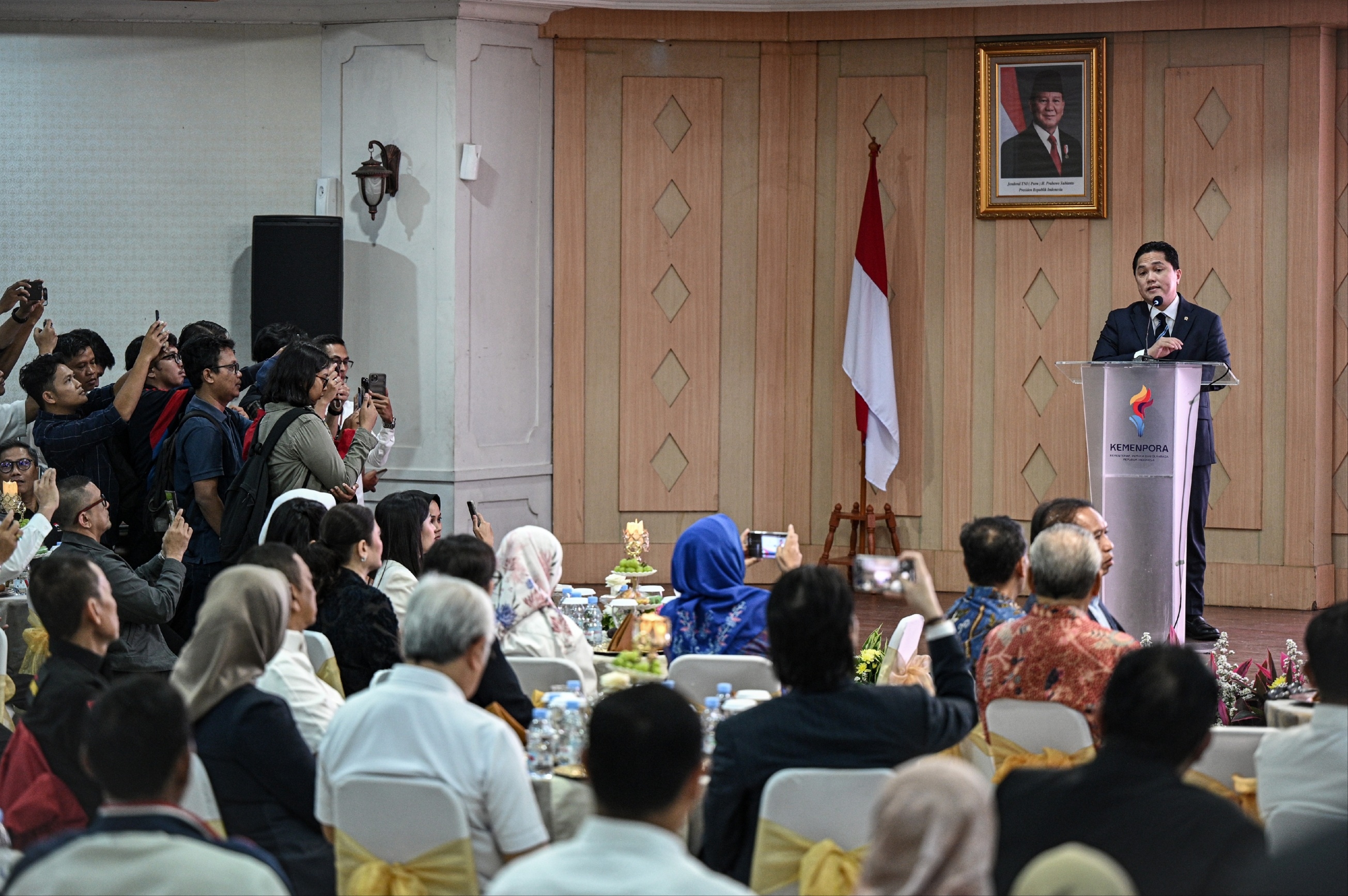 Satukan Road Map Olahraga Menuju 2045, Erick Thohir Undang Eks Menpora Makan Malam