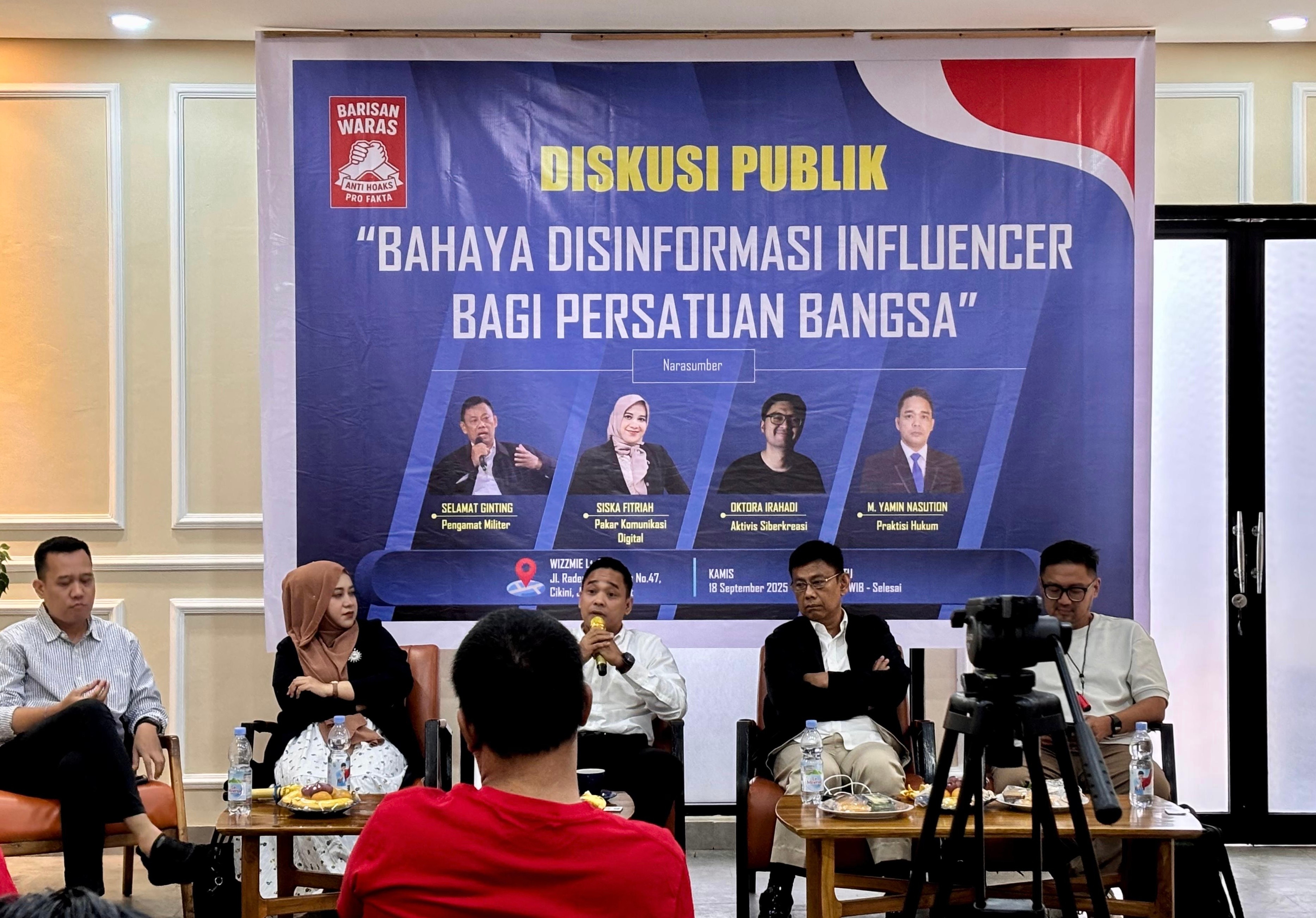 BWI Ingatkan Bahaya Disinformasi Influencer terhadap Persatuan Bangsa