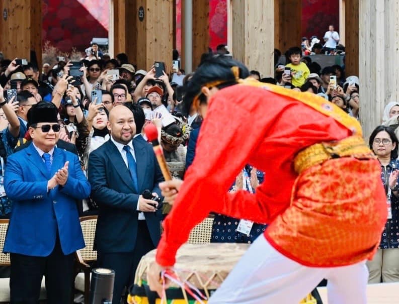 Prabowo Kunjungi Paviliun Indonesia di Expo 2025 Osaka, Dukung Peran Indonesia di Ajang Berskala Global