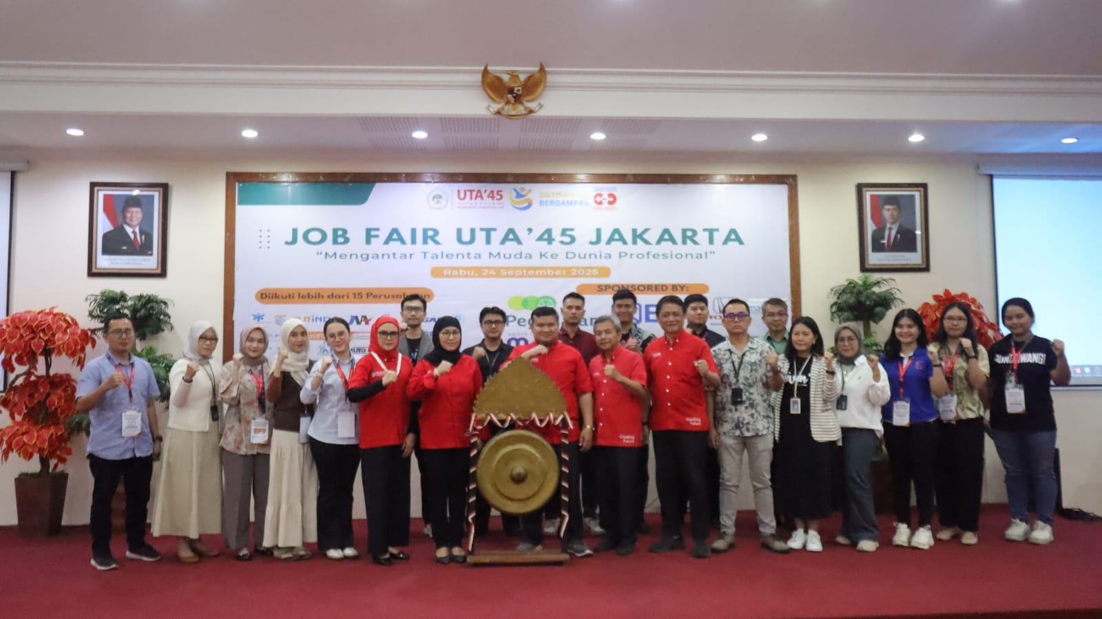 UTA'45 Jakarta Gelar Career Expo 2025, Banjir Peluang Kerja di Puluhan Perusahaan Besar