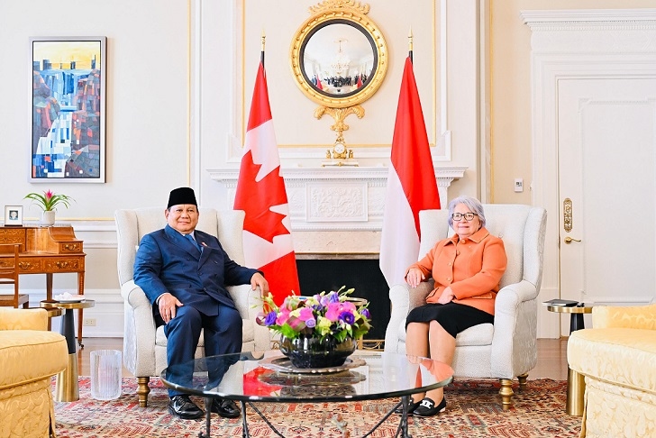 Presiden Prabowo Diterima Langsung Gubernur Jenderal Mary Simon, Tegaskan Komitmen Indonesia–Kanada