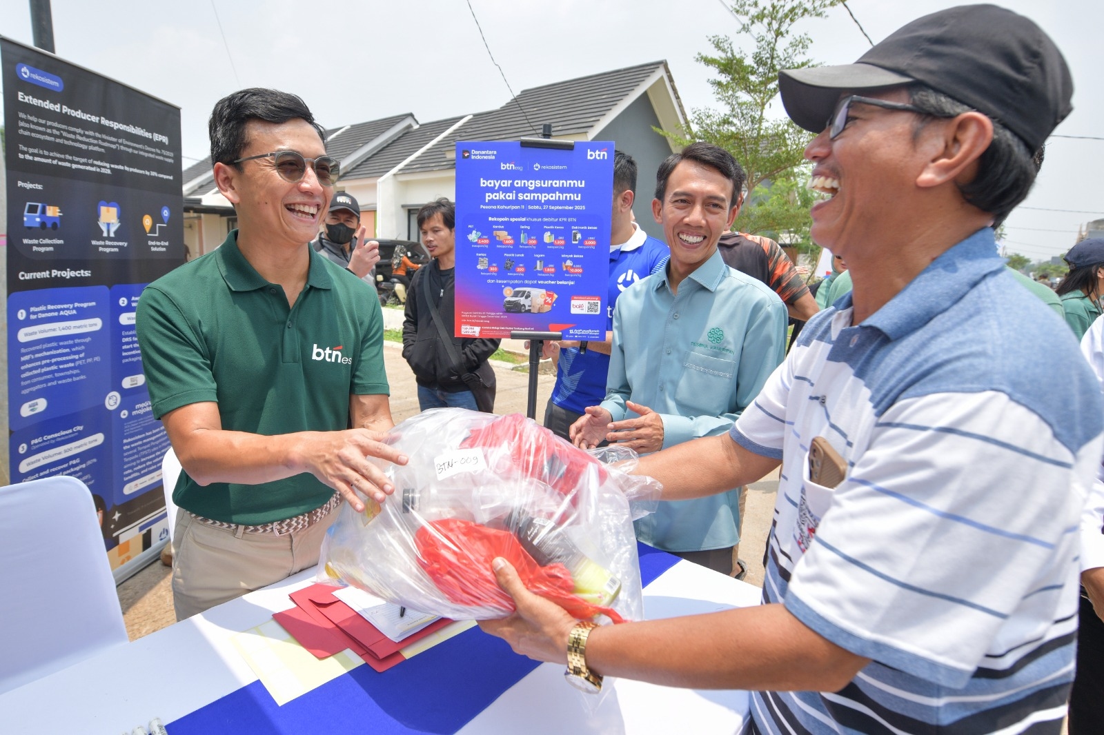 Pertama di Indonesia! BTN Luncurkan Inovasi Kurangi Angsuran Rumah dengan Sampah untuk Jaga Bumi