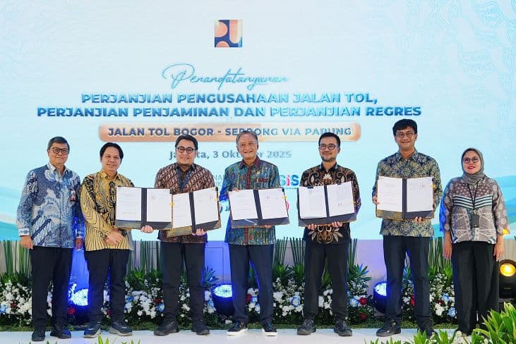 PT PII Teken Penjaminan Proyek Jalan Tol Perdana Era Prabowo