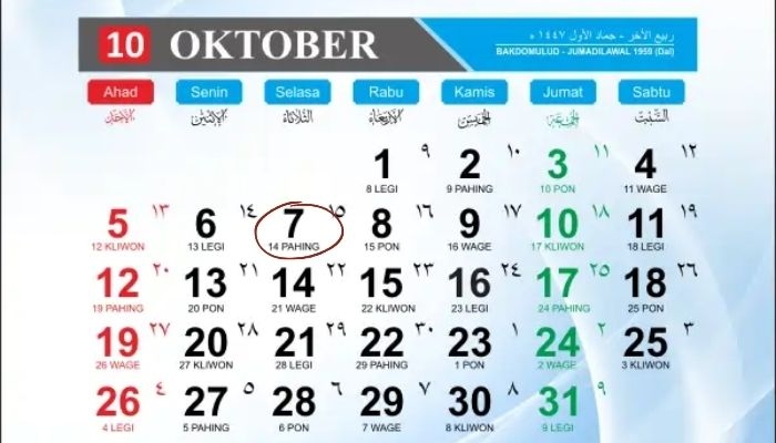 Hari Ini Tanggal Berapa Hijriah? Cek Kalender Islam 7 Oktober 2025