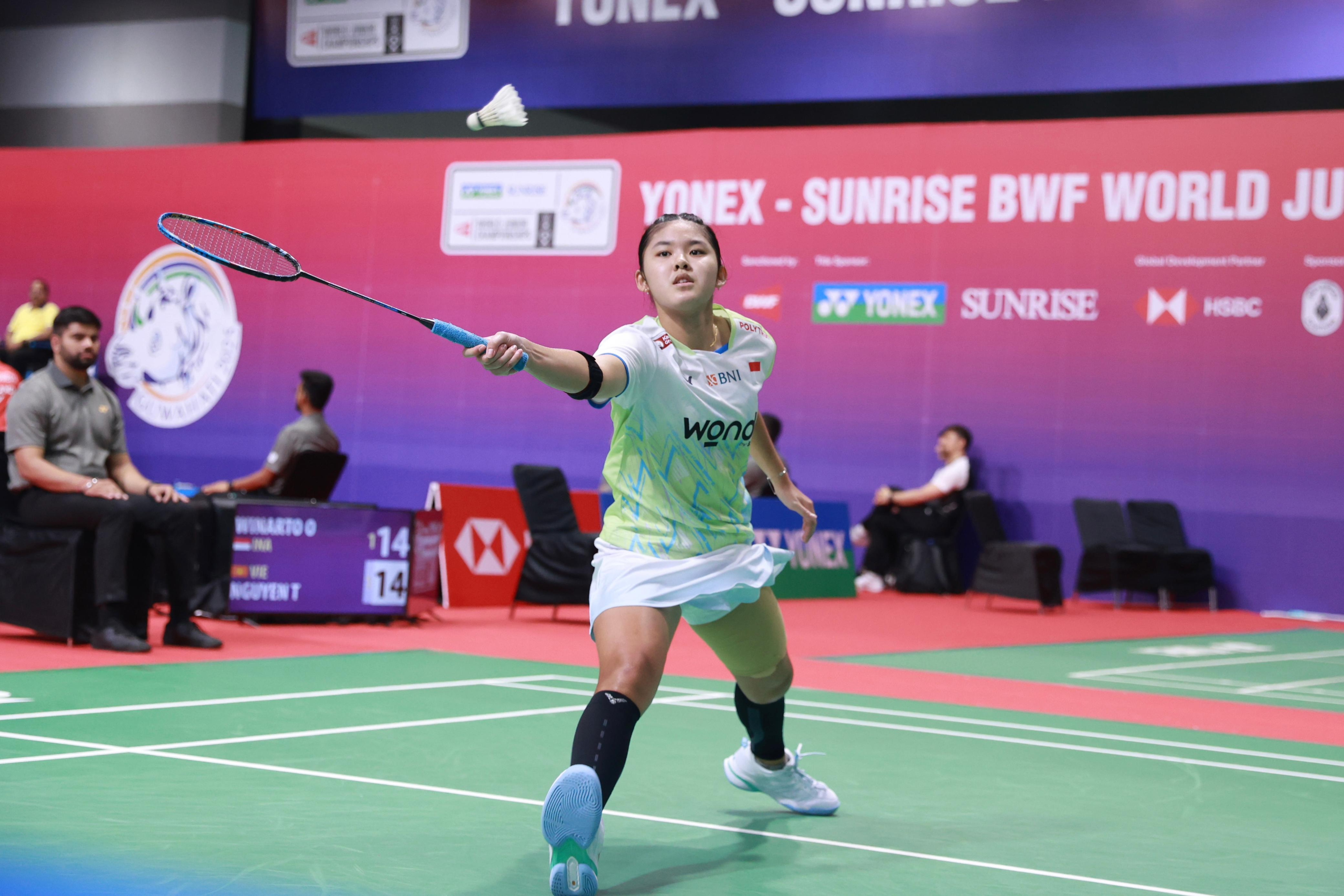 Kejuaraan Dunia Bulutangkis Junior: 4 Wakil Tunggal Putri Indonesia Amankan Putaran Kedua