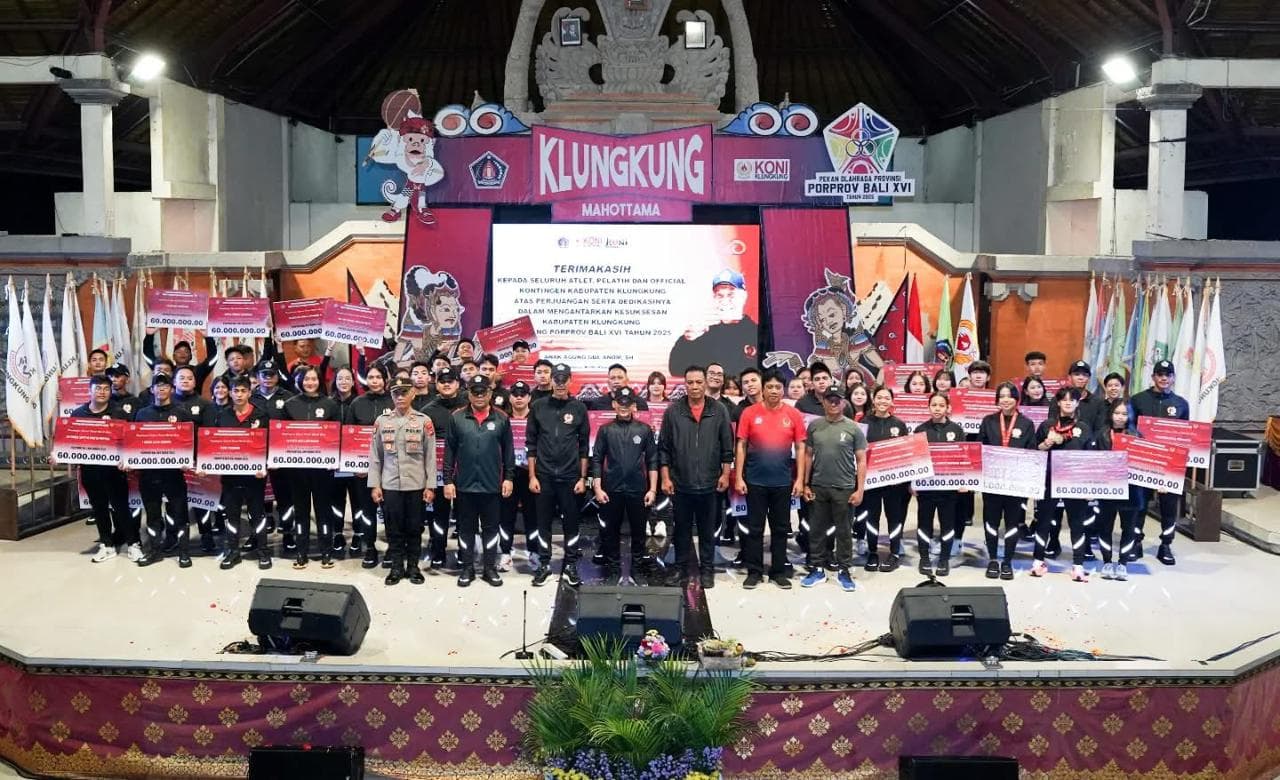 KONI Klungkung Award, Tebar Semangat dan Targetkan 80 Emas untuk PORPROV 2027