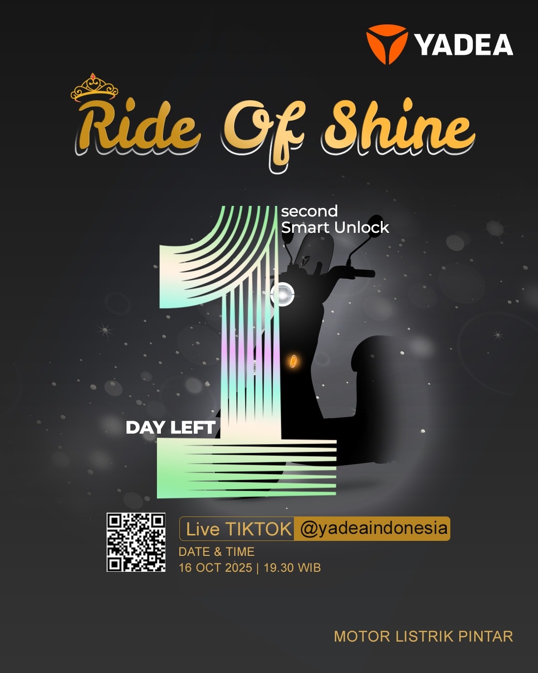 Perdana di Indonesia, Yadea Luncurkan Sepeda Listrik Terbaru Lewat TikTok Live