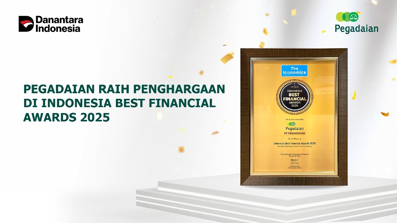 Pegadaian Borong Dua Penghargaan di Ajang The Iconomics 2025