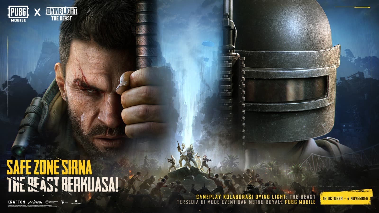 PUBG Mobile Hadirkan Kolaborasi Epik dengan Dying Light: The Beast