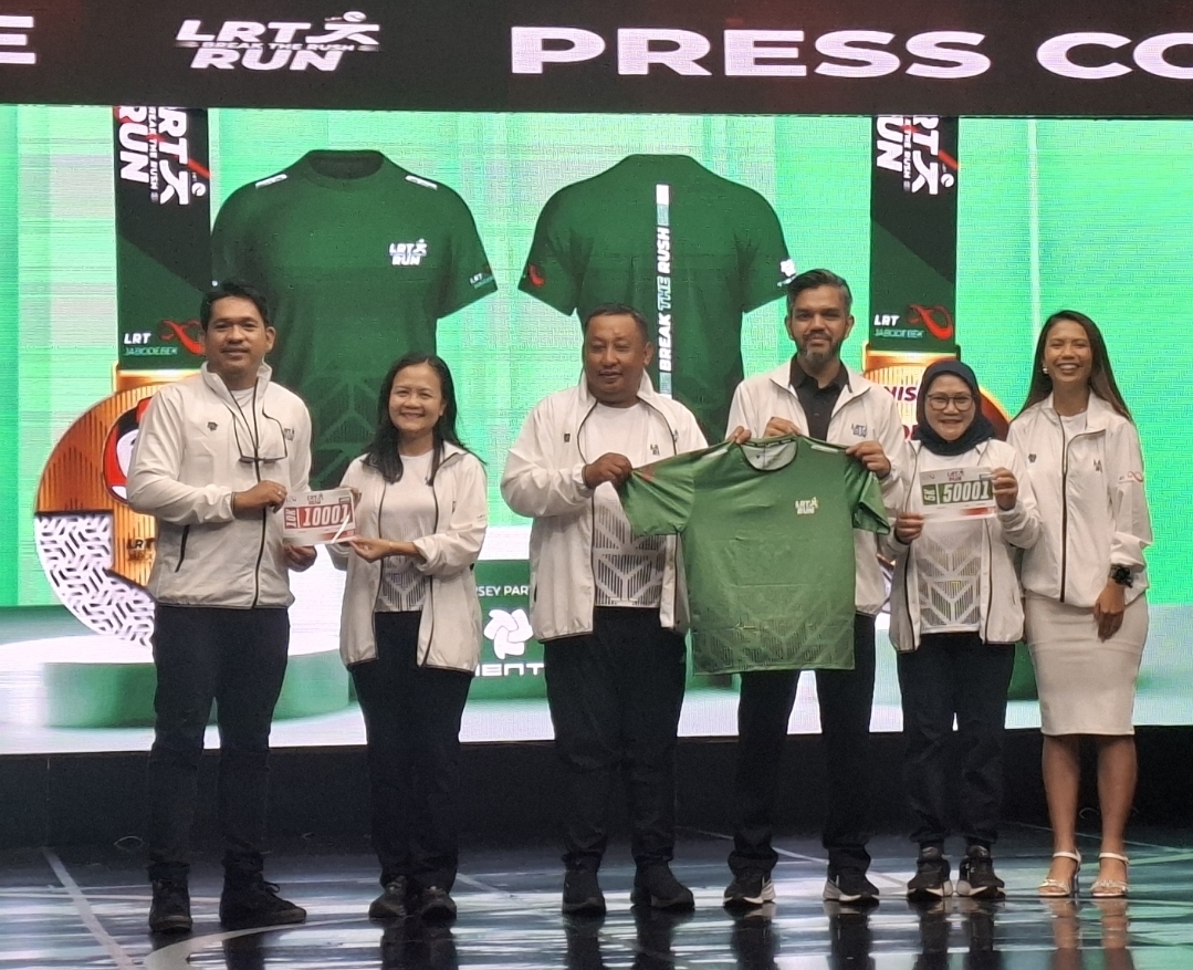 LRT Run 2025 Ajak 3000 Pelari Hadirkan Gaya Hidup Sehat dan Produktif