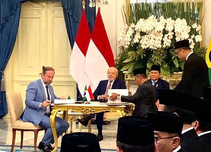 Presiden Prabowo dan Lula da Silva Saksikan Penandatanganan 8 Kerja Sama Strategis Indonesia–Brasil