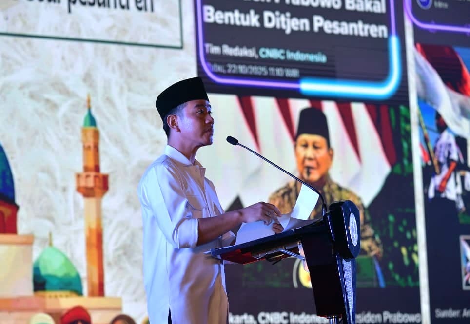 Gibran Dorong Santri Berdaya Saing Global, Mampu Kuasai AI hingga Keamanan Siber