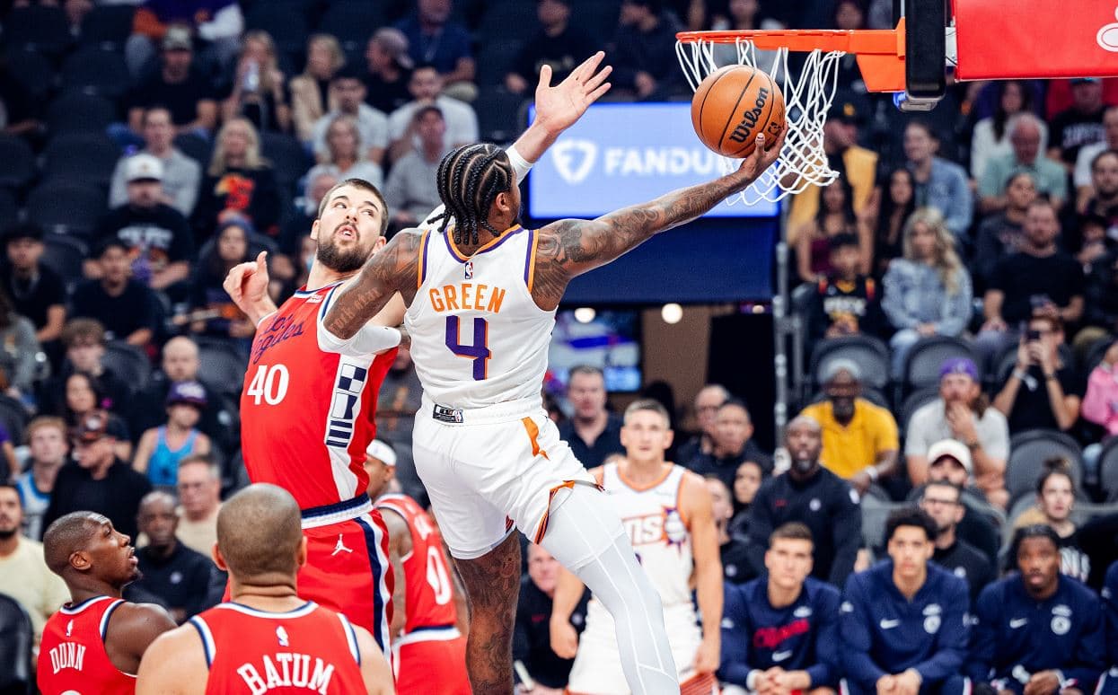 NBA Hari Ini: Dominan di Laga Debut, Jalen Green Motor Kemenangan Phoenix Suns atas Clippers