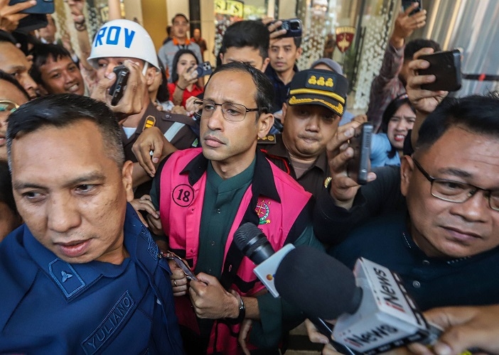 Nadiem Makarim Jalani Sidang Perdana Kasus Korupsi Pengadaan Laptop Chromebook