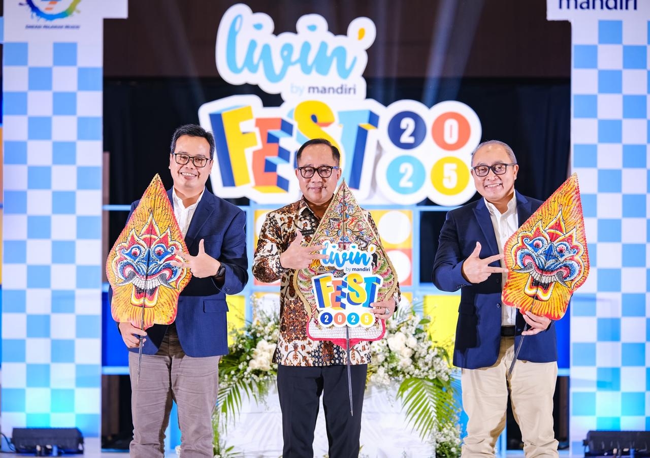 Jos! Bank Mandiri Buka Livin’ Fest 2025 di Dome Universitas Diponegoro Semarang, Sinergikan UMKM dan Ekonomi Kreatif