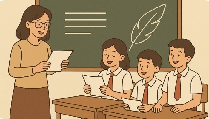 5 Puisi Hari Guru Nasional 2025 Untuk Anak SD, SMP, dan SMA Menyentuh Hati