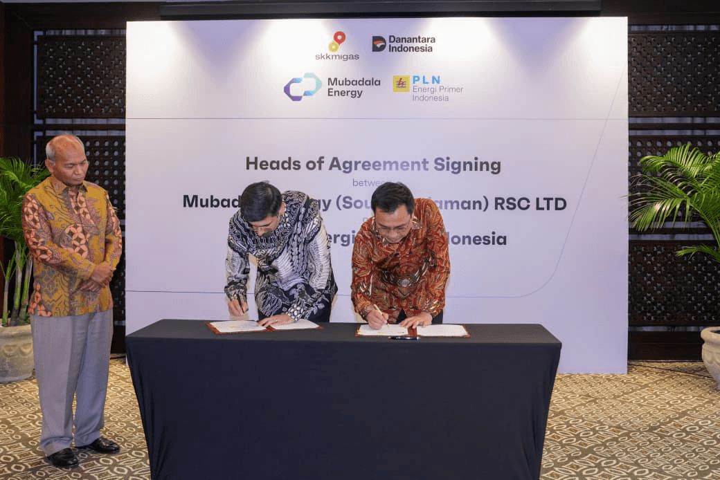 Mubadala Energy–PLN EPI Teken HoA Pasokan Gas Andaman untuk Perkuat Ketahanan Energi Nasional