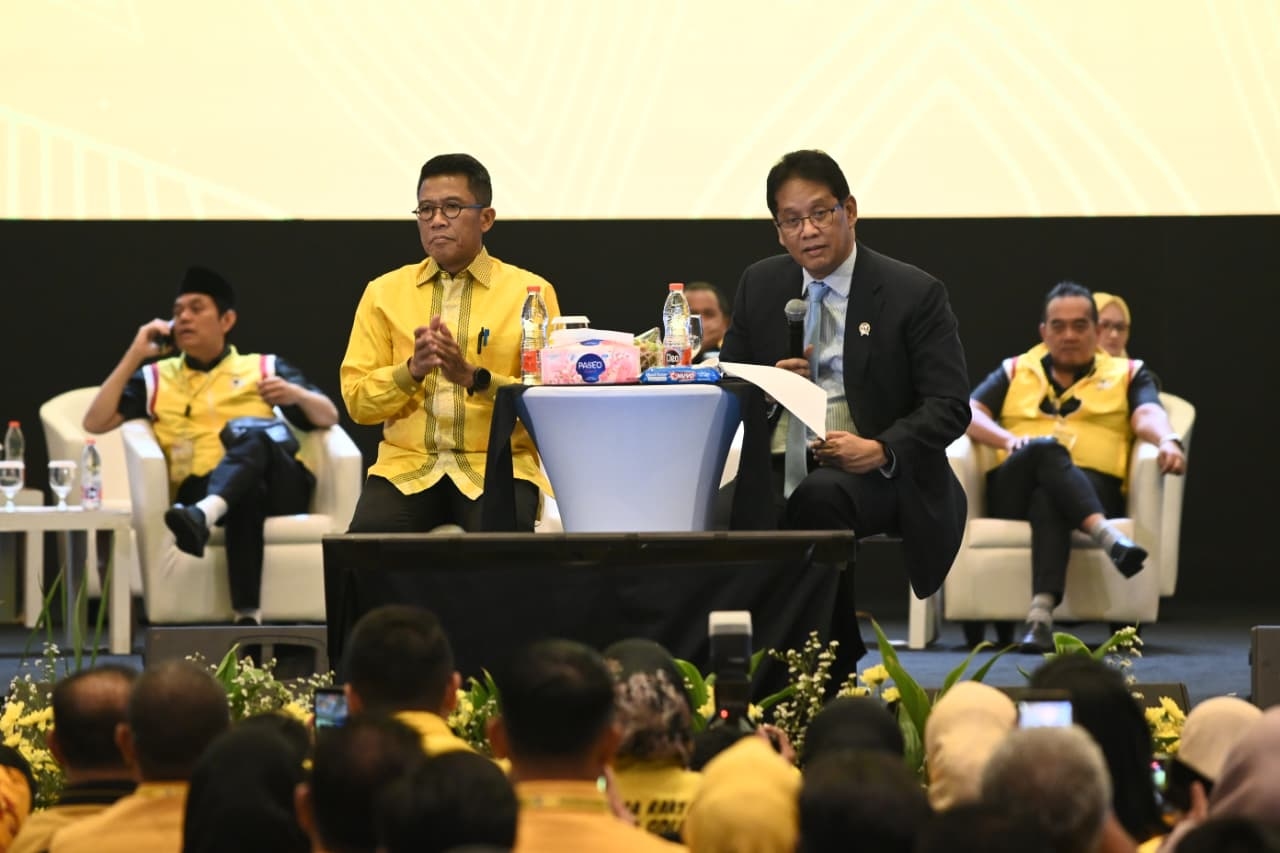 Menkeu Purbaya Ajak Golkar Bersinergi Jaga Ekonomi Nasional: Masa Depan Ada di Tangan Kita
