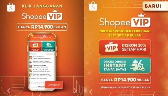 Cara Mudah Berlangganan Shopee VIP, Banjir Voucher Spesial Hingga Gratis Ongkir Instant!