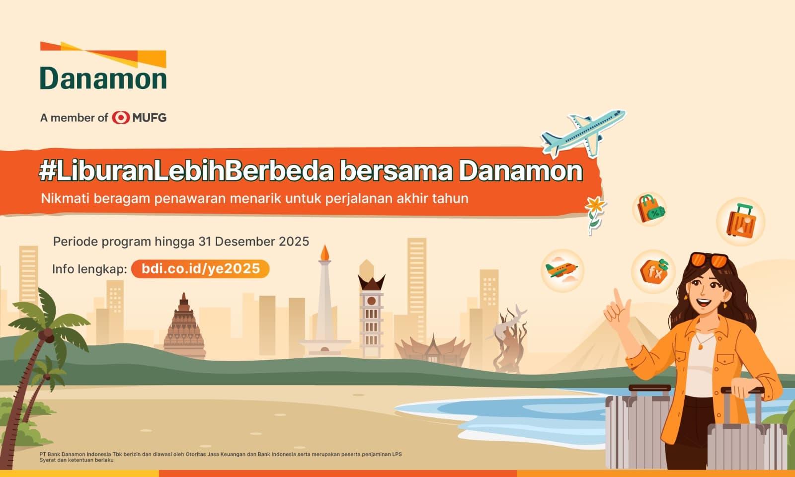 Sambut Libur Nataru 2026, Nikmati Liburan Berbeda dengan Promo Menarik dari Danamon