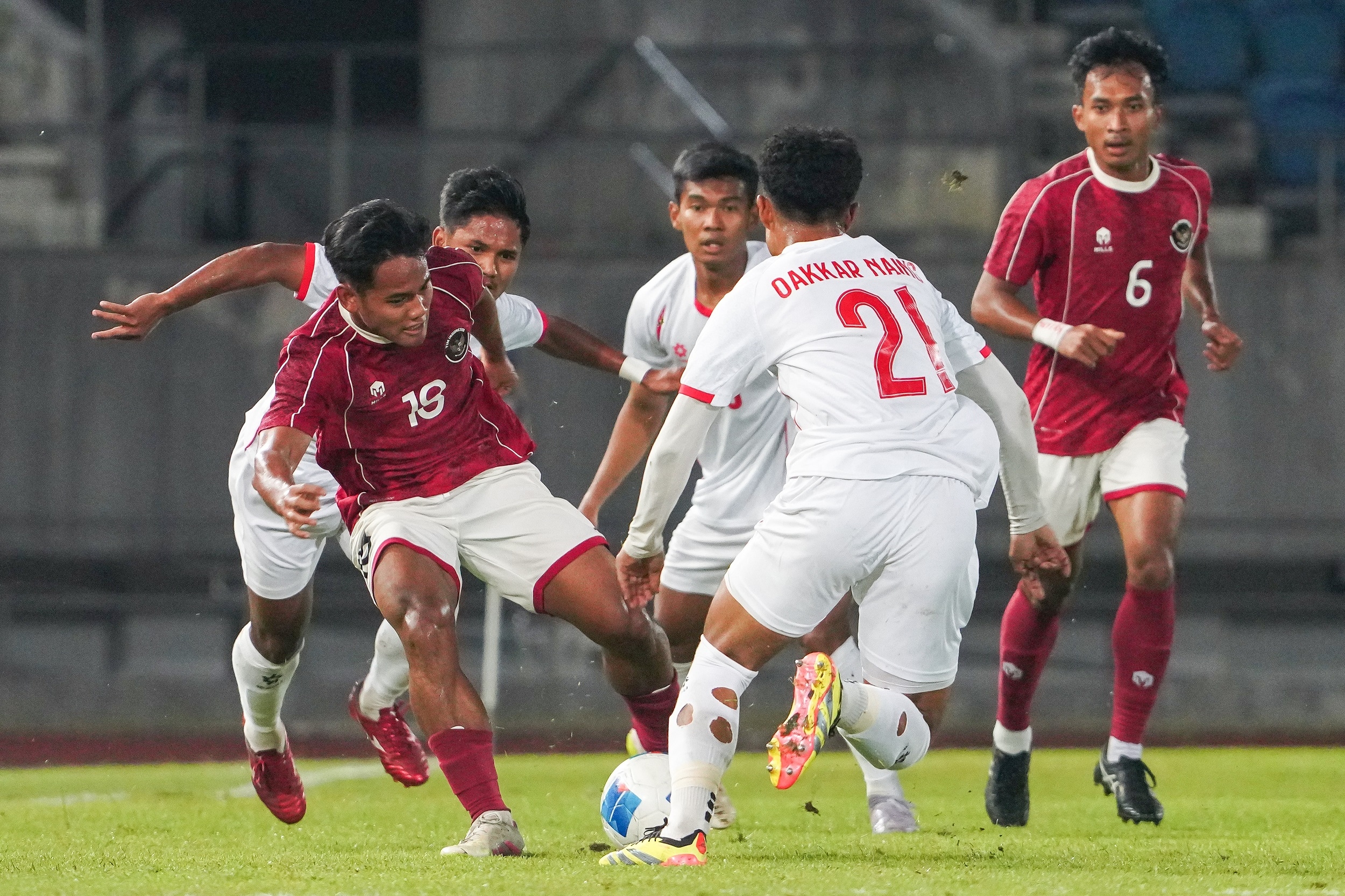 Indonesia vs Myanmar: Skor Imbang 1-1 di Babak Pertama, Jalan ke Semifinal Masih Berat