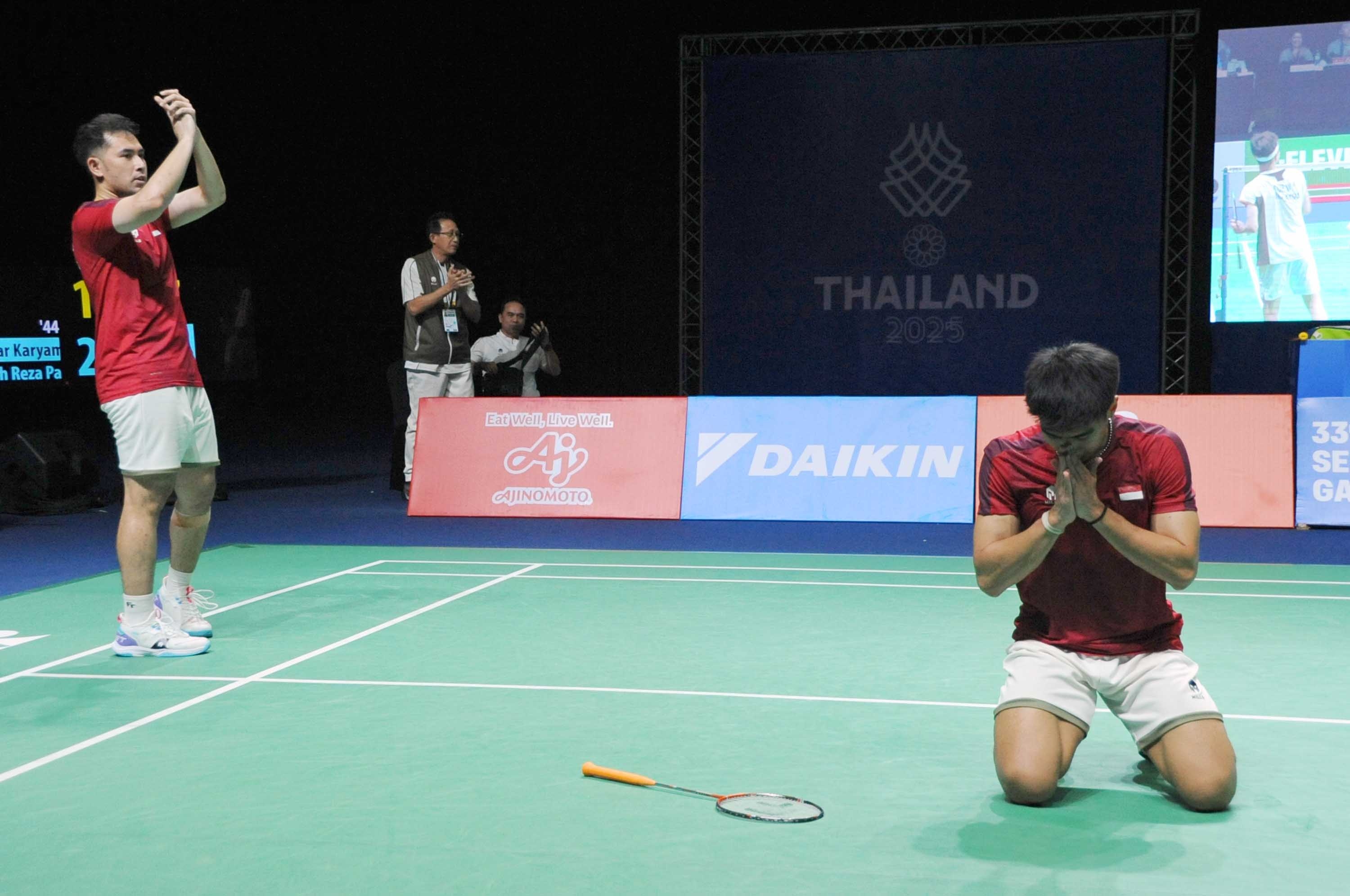 SEA Games: Ganda Putra Masih Jadi Andalan, Sabar/Reza Antar Bulutangkis Indonesia Lampaui Target