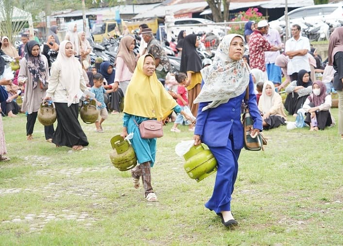 Gas Elpiji 3 Kilogram Sempat Melambung Rp35 Ribu, Warga Aceh Senang Harga Kembali Normal