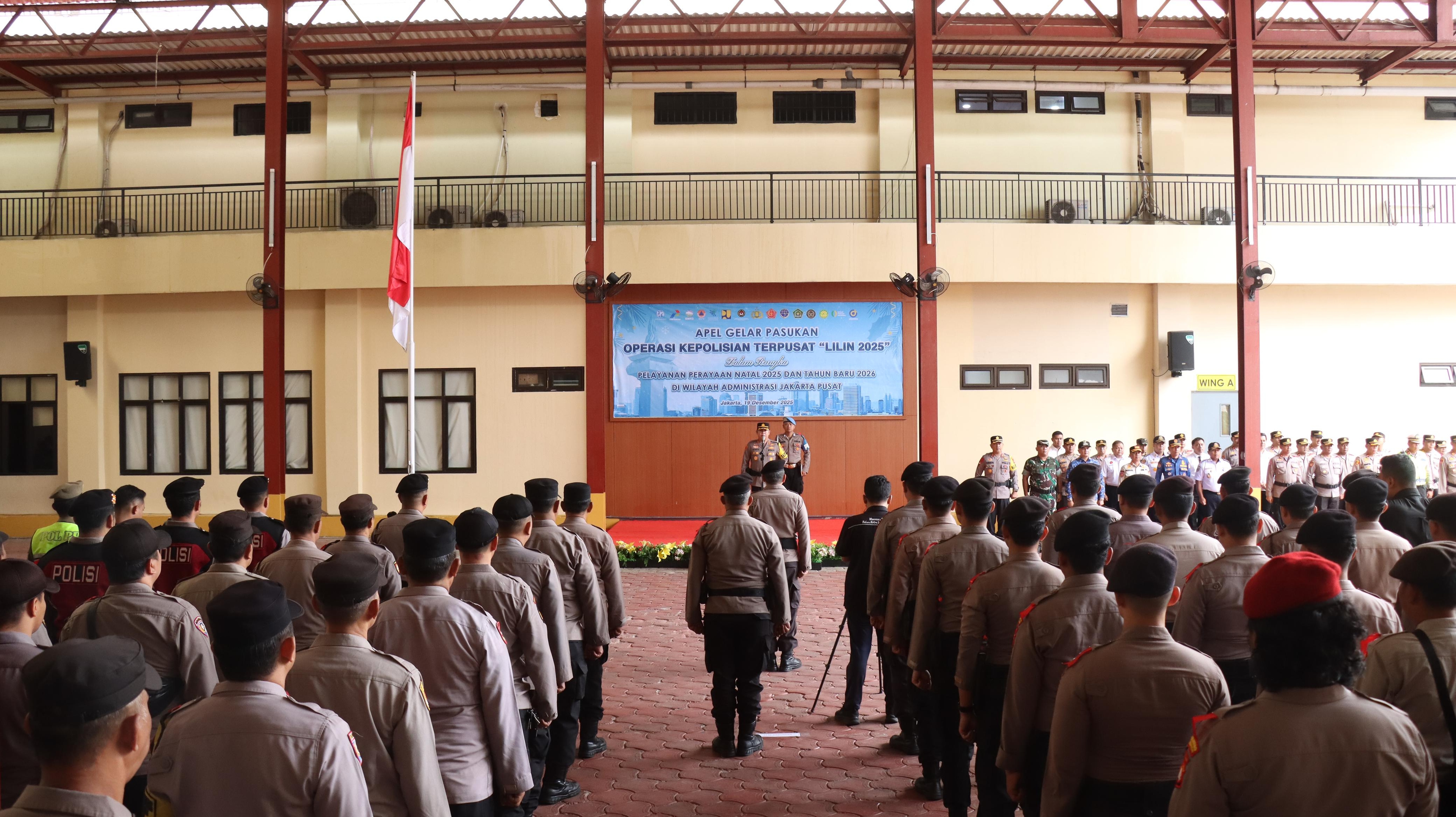 Operasi Lilin 2025, Polres Metro Jakpus Siapkan Pengamanan di Gereja hingga Lokasi Wisata