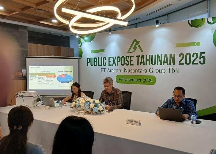 Aracord Nusantara Group Gelar Paparan Publik Tahunan, Perkenalkan Model Bisnis Baru Berbasis Ekosistem Logistik Ramah Lingkungan