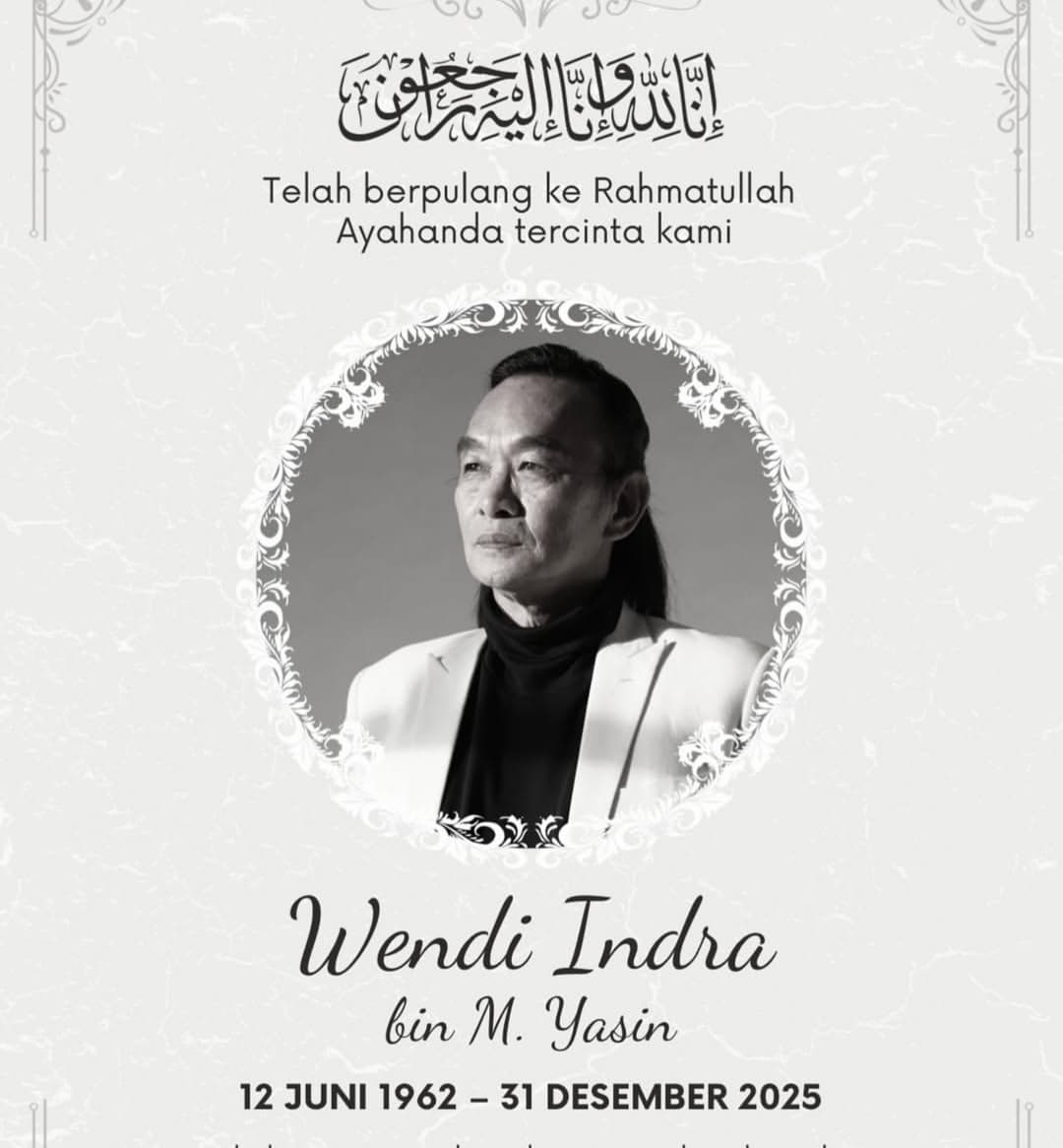 Ayah Gilang Dirga Tutup Usia di Penghujung 2025, Sakit Jantung Operasi Kritis