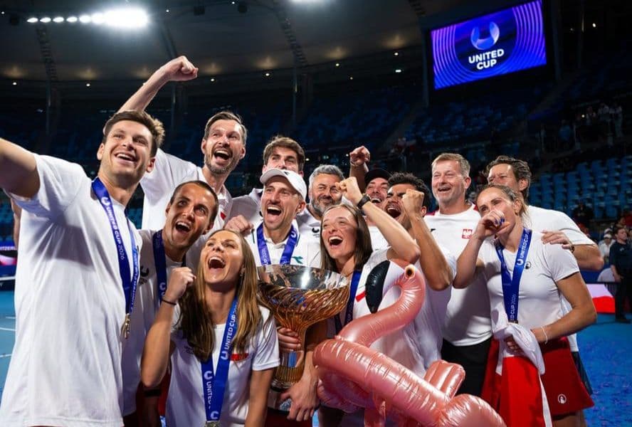 Taklukkan Swiss, Polandia Rebut Gelar Juara United Cup Perdana setelah 3 Final