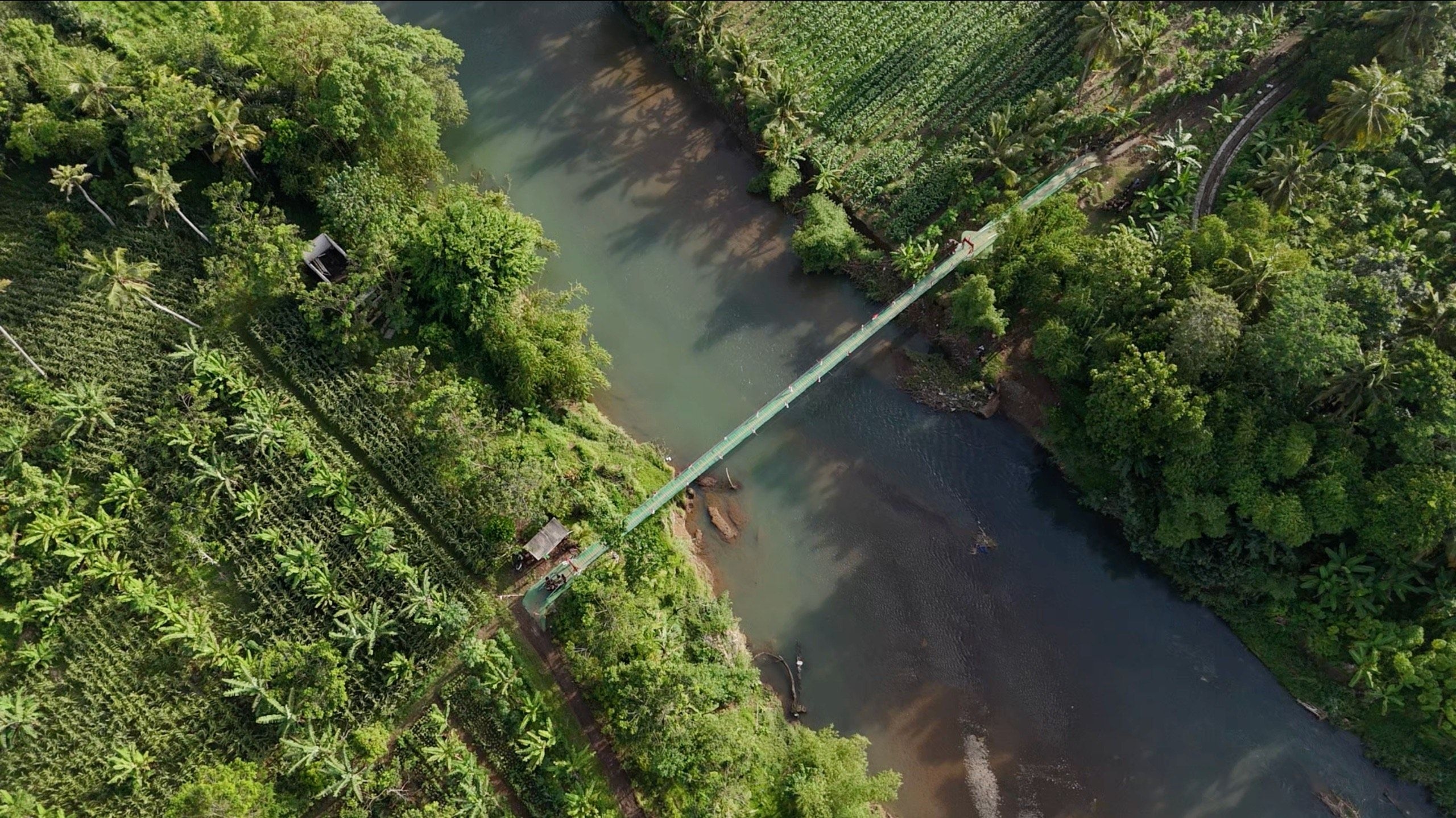 Akhirnya Tersambung, Jembatan Gantung Cipalebuh Sudah Lama Dinanti Masyarakat Garut