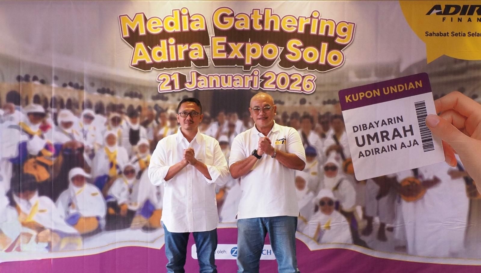 Promo Kendaraan hingga Umrah: Adira Expo Serba Seru 2026 Resmi Digelar di Solo