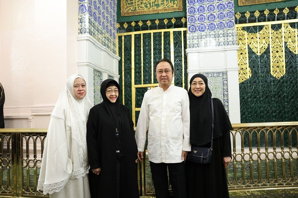 Di Tanah Suci, Megawati Doakan Kemajuan dan Kejayaan Indonesia Raya