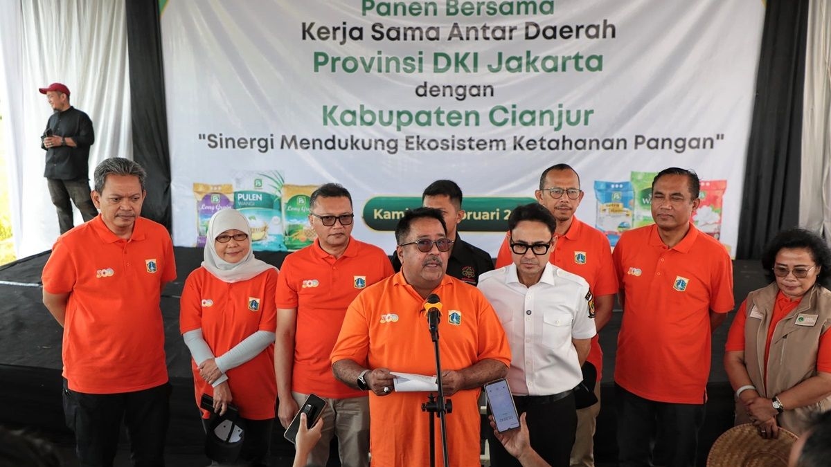 Panen di Cianjur, Jakarta Perkuat Pasokan Pangan Jelang Ramadan