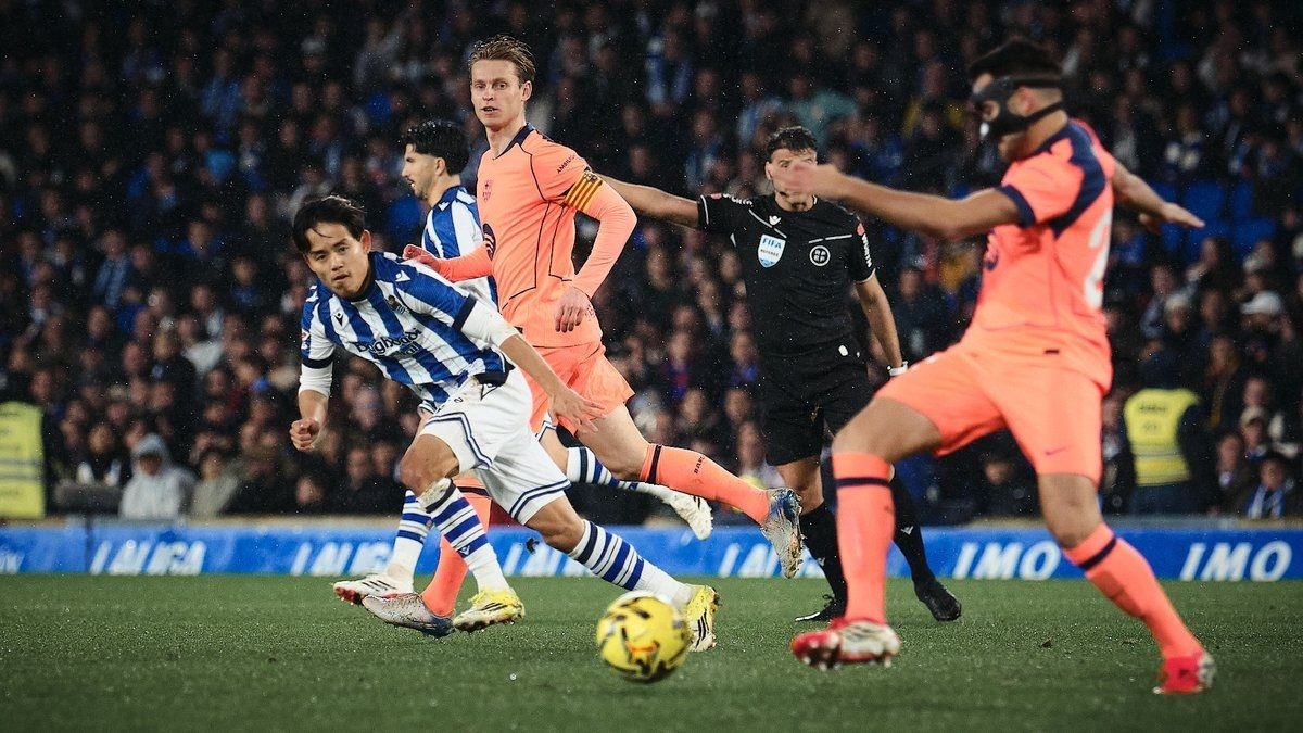 Real Sociedad vs Barcelona: Tren Kemenangan Blaugrana Terhenti, Selisih dengan Madrid Jadi 1 Poin