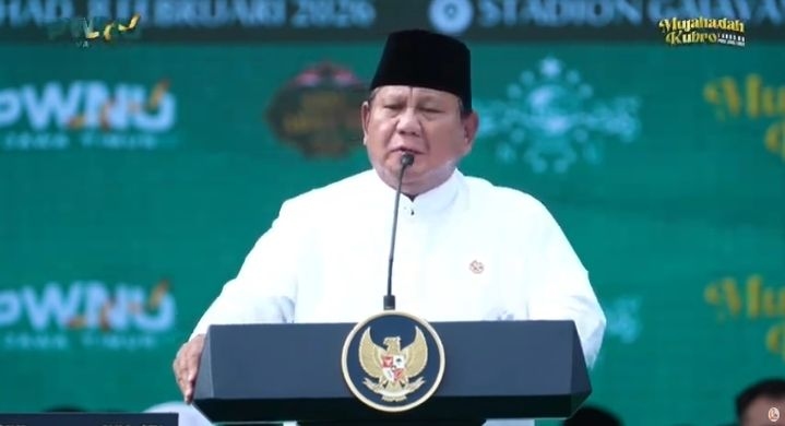Di Hadapan Gus Yahya, Prabowo Sampaikan Pentingnya Persatuan