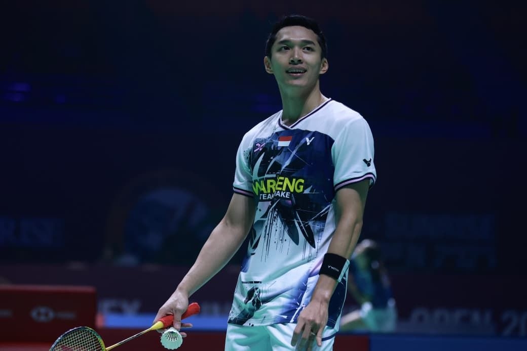 India Terbuka: Jonatan Christie Lolos ke Putaran Kedua, Duga Lawan Rusak Shuttlecock