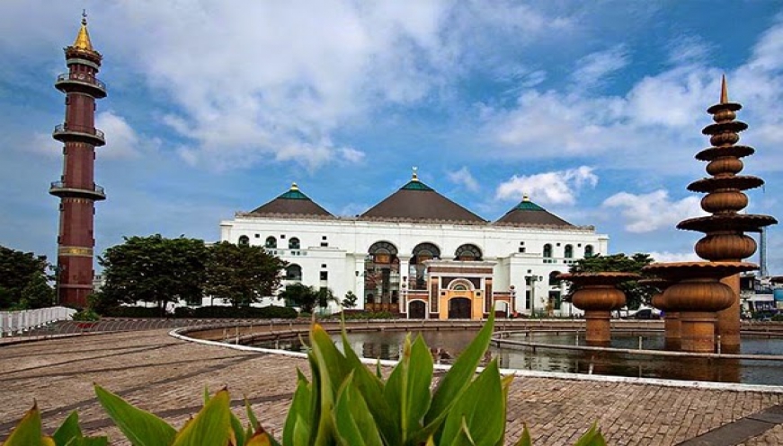 Masjid Agung Palembang Perpaduan 3 Budaya Ini Cocok untuk Lokasi Ngabuburit di Palembang