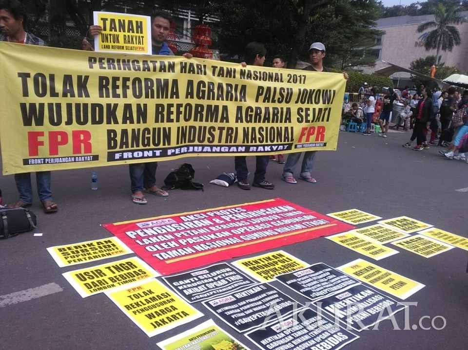 AGRA: Reforma Agraria Jokowi Hanya Legalisasi Perampasan Tanah Petani