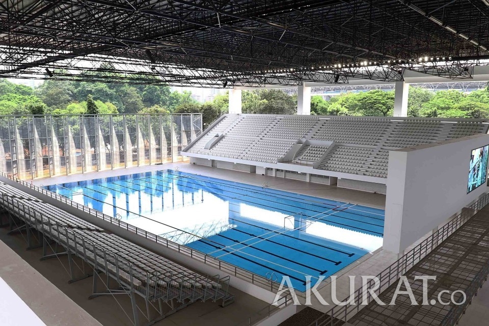 Banjir Pujian, Stadion Akuatik GBK Masih Punya Banyak PR