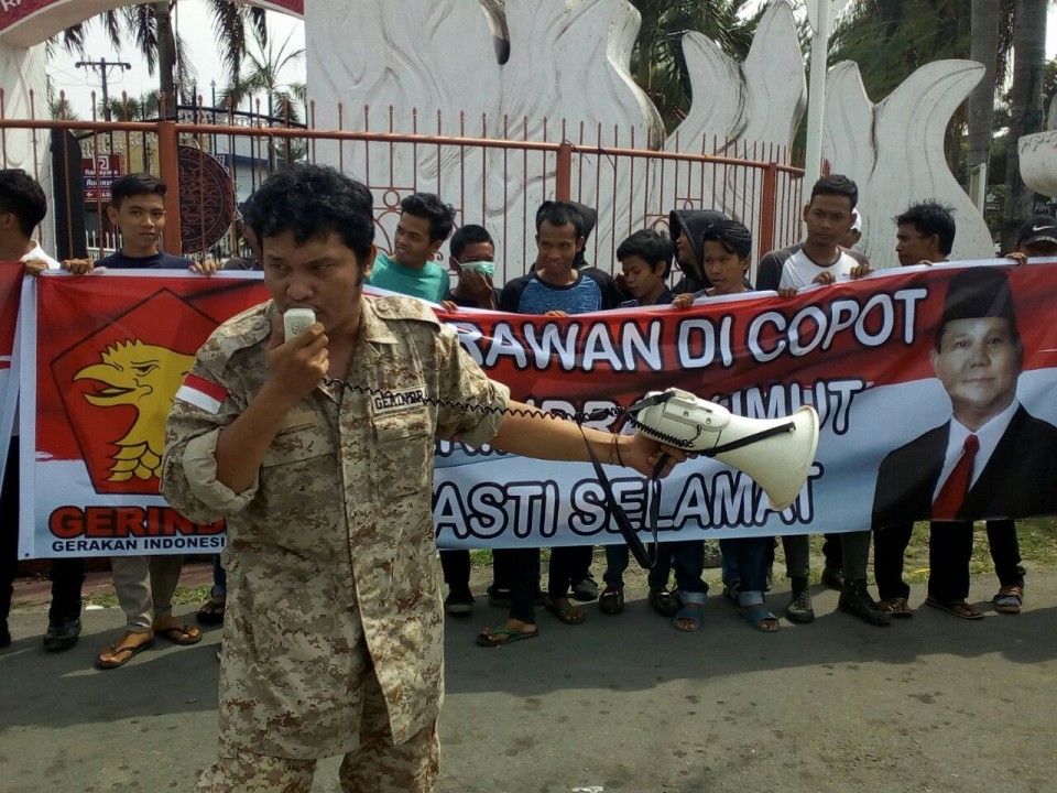 Gus Irawan Dituntut Mundur dari Ketua DPD Gerindra Sumut