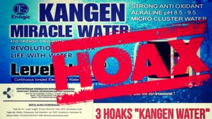 Kangen Water Punya Banyak Khasiat, Benar atau Hoax?