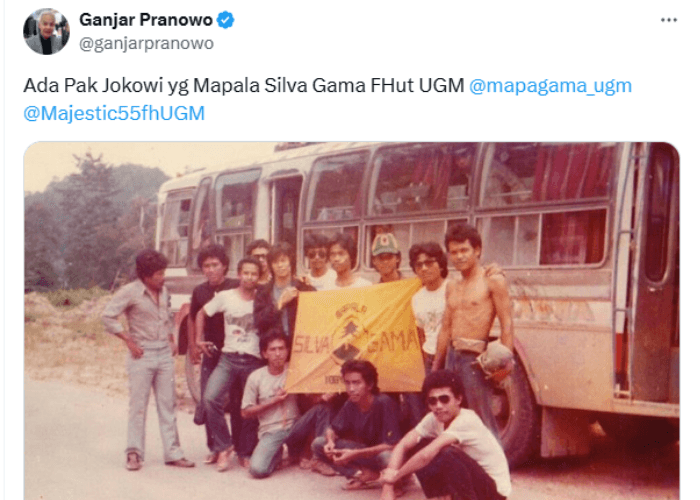 Mapala 6 Bukti Foto Jokowi Mahasiswa UGM, Sempat Aktif Ikut Mapala Silva Gama ...